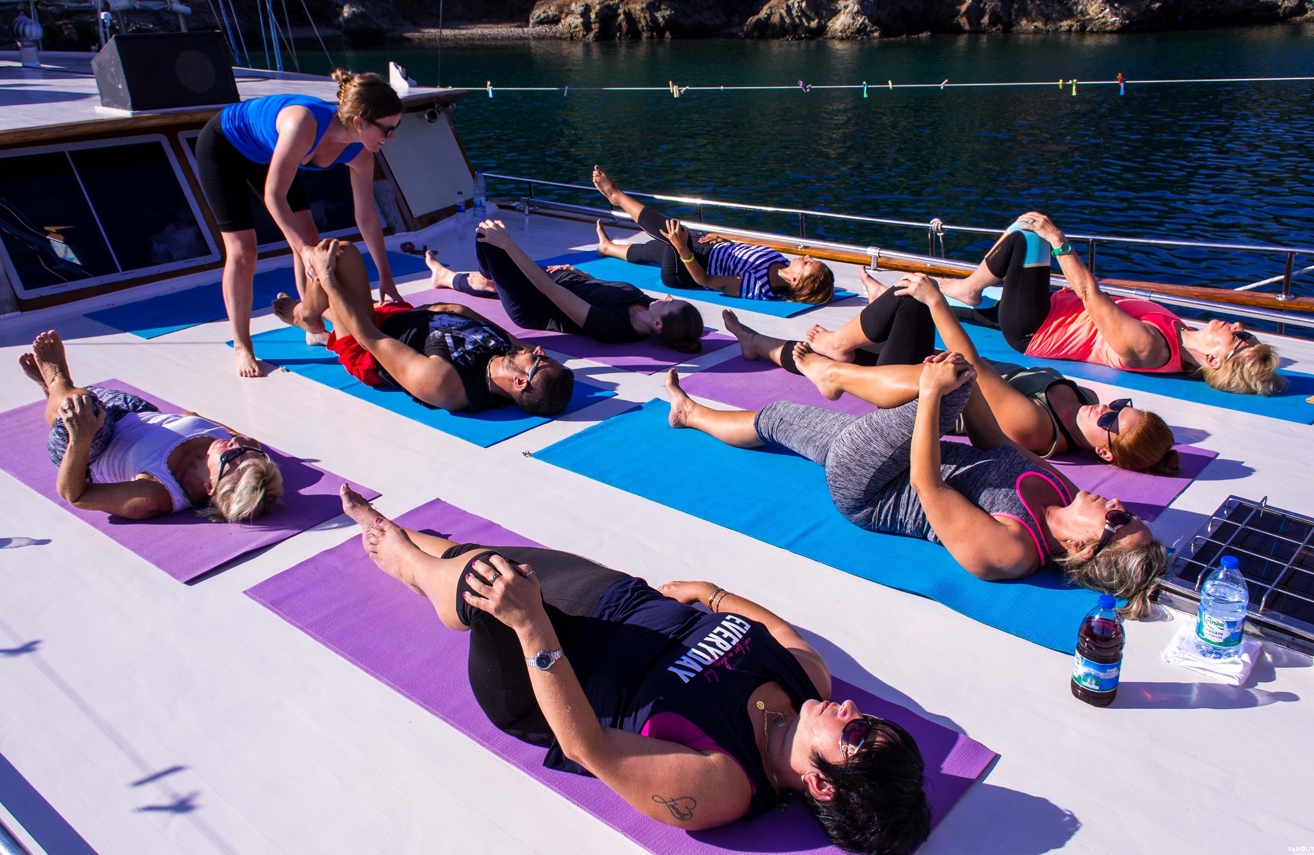 yoga blue cruise