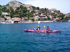 Kayaking in Kekova