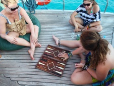 Learning how to play backgammon