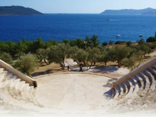 Kas Theatre overlooking the Mediterranean