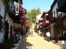 Cobbled streets of Kas