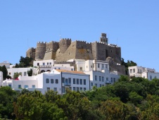 Patmos adasının kalesi