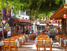 Cafes in Fethiye Paspatur